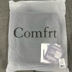 Comfrt travel, essential steel gray sweatpants